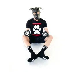 Sk8erboy Chaussettes noires Sk8erboy Puppy Socks